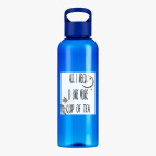 Прозрачная спортивная бутылка