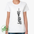 Женская футболка органик