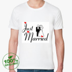 Мужская футболка органик