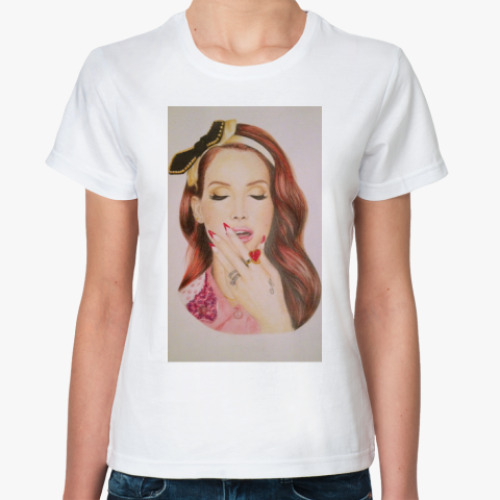 Классическая футболка Lana Del Rey