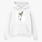 Толстовка худи оверсайз