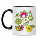 Кружка двухцветная