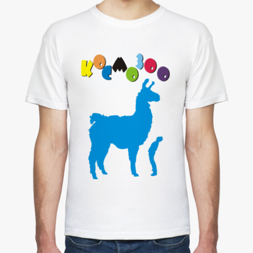 Футболка с принтом  КОСМОЗОО