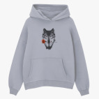 Толстовка худи оверсайз