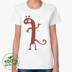 Женская футболка органик