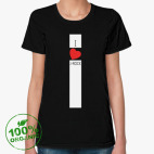 Женская футболка органик