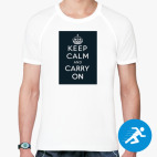 Мужская спортивная футболка