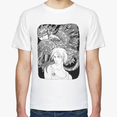 Футболка с принтом Химера