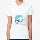 Женская рубашка поло