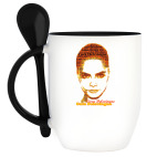 Кружка с ложкой