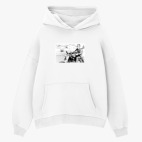 Толстовка худи оверсайз