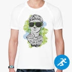 Мужская спортивная футболка