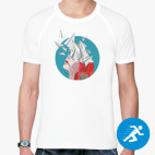 Мужская спортивная футболка