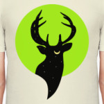 Олень и луна