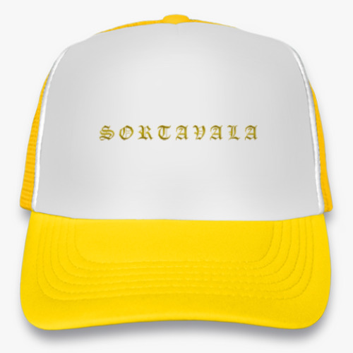 Кепка-тракер с принтом Сортавала
