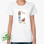 Женская футболка органик