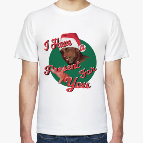 Футболка с принтом Рикардо Милос зафлексил на Новый год