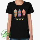 Женская футболка органик