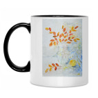 Кружка двухцветная