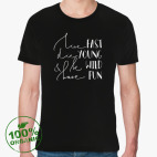 Мужская футболка органик