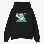 Толстовка худи оверсайз