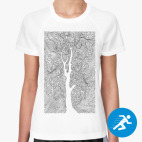 Женская спортивная футболка