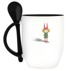 Кружка с ложкой