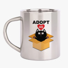 Кружка металлическая