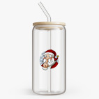 Банка с бамбуковой крышкой