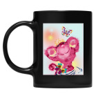 Кружка цветная UV-DTF