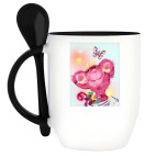 Кружка с ложкой