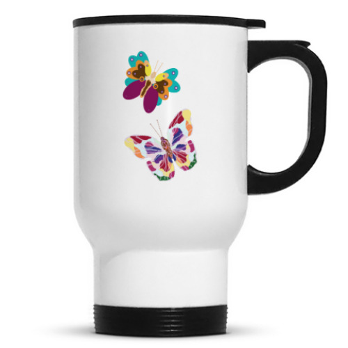 Кружка-термос Романтичный обезьян