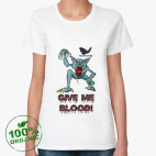 Женская футболка органик