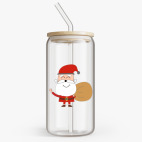 Банка с бамбуковой крышкой