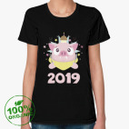 Женская футболка органик