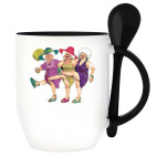 Кружка с ложкой