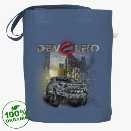 Сумка шоппер с принтом DEVOLRO DIABLO