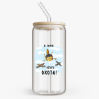 Банка с бамбуковой крышкой