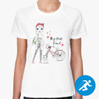 Женская спортивная футболка