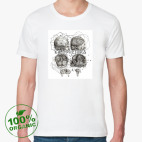 Мужская футболка органик