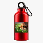 Металлическая бутылка 400 мл UV-DTF