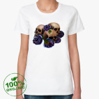 Женская футболка органик