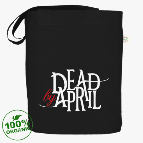 Сумка шоппер с принтом  Dead by April