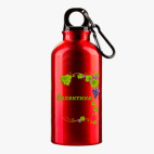 Металлическая бутылка 400 мл UV-DTF