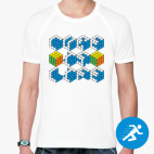 Мужская спортивная футболка