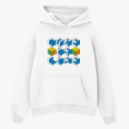 Толстовка худи оверсайз