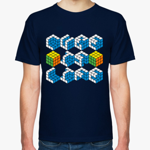 Футболка с принтом Кубик Рубика | Rubiks Cube