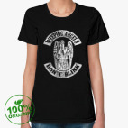 Женская футболка органик