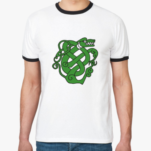 Футболка Ringer-T 'Snake'