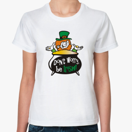 Классическая футболка St Patriks Day